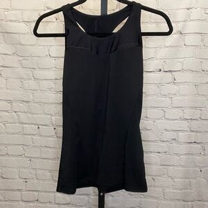 Fabletics Black Razor Back Tank Top